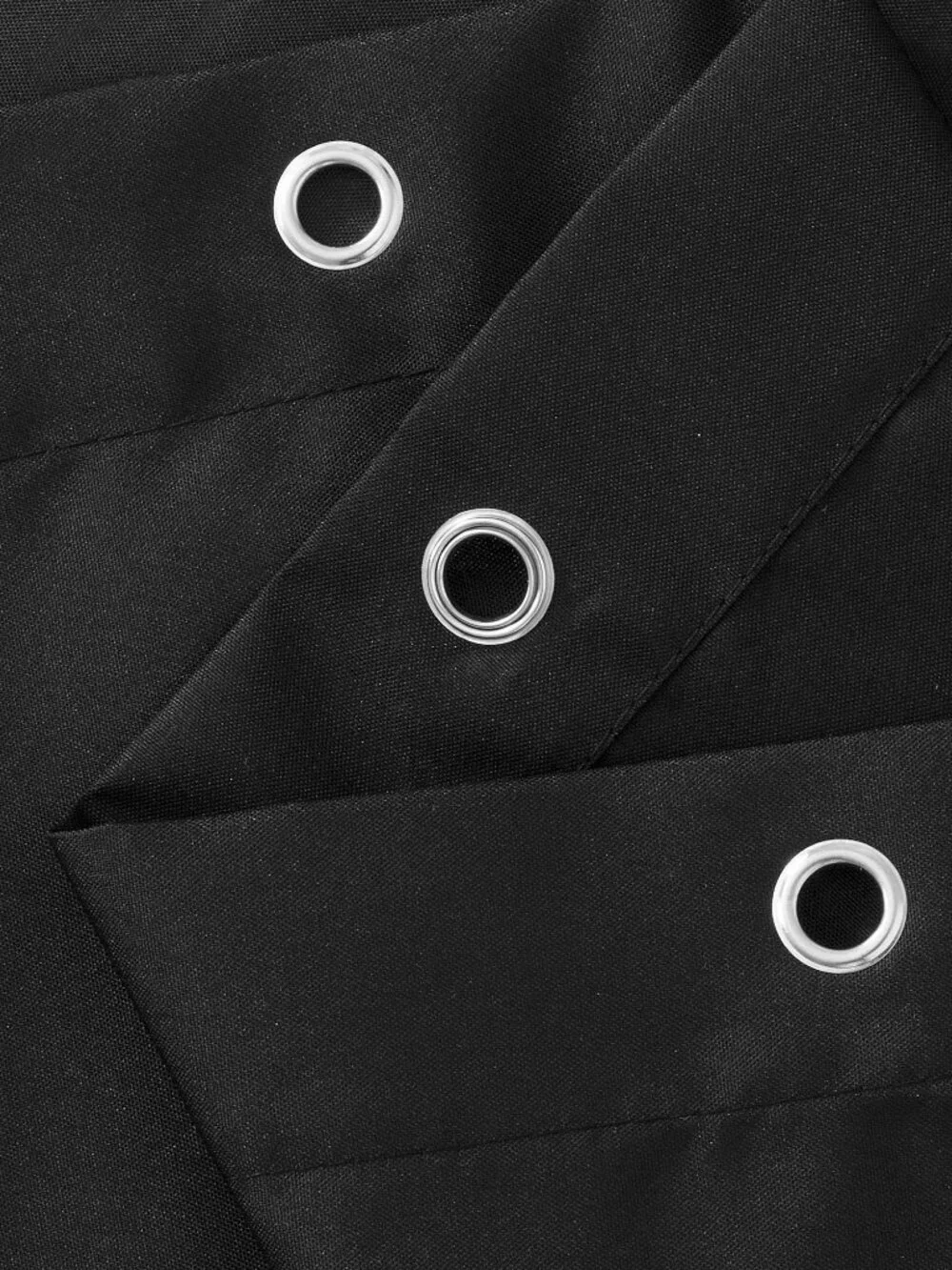 N&Y HOME Fabric Shower Curtain or Liner with Weighted Magnets - Hotel Quality Op